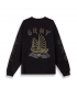 Camiseta De Manga Larga Sampans Black - Grimey Wear