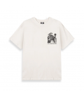 Camiseta Sampans Regular Off White - Grimey Wear