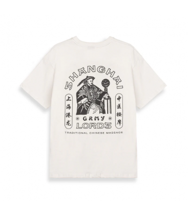 Camiseta Sampans Regular Off White - Grimey Wear