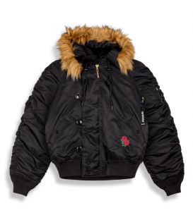 Chaqueta The Planet N-2B Flight Black - Grimey Wear