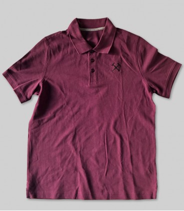 Polo Working Class Maroon - We Resist
