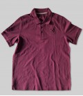 Polo Working Class Maroon - We Resist