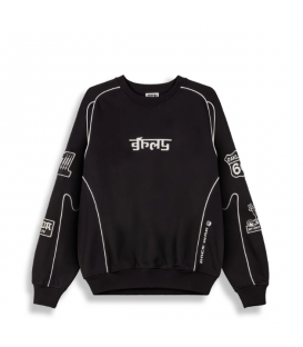 Sudadera Race War Black - Grimey Wear