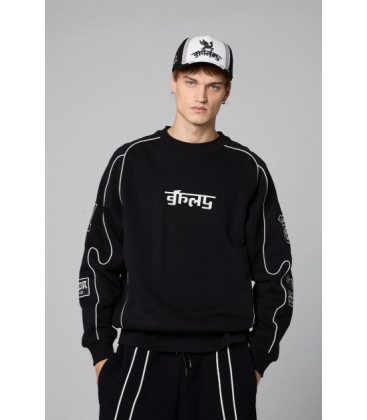 Sudadera Race War Black - Grimey Wear