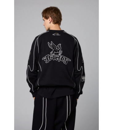 Sudadera Race War Black - Grimey Wear