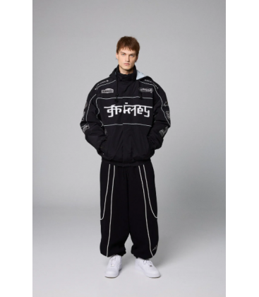 Abrigo Race War Black - Grimey Wear