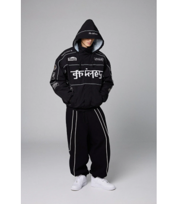 Abrigo Race War Black - Grimey Wear