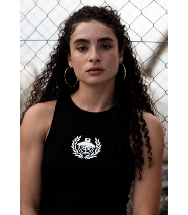 CROP TOP BLACK SC - SINNERS