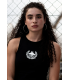 CROP TOP BLACK SC - SINNERS