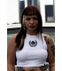 CROP TOP WHITE SC- SINNERS