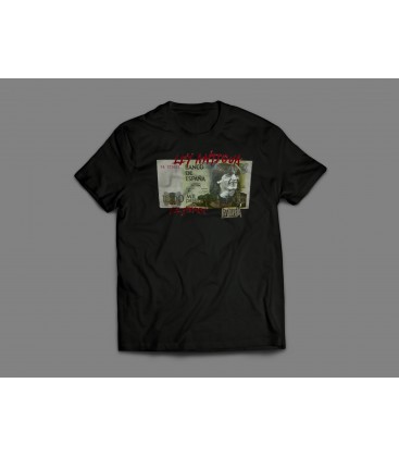 Camiseta El Pirri Negra - LA VERJA