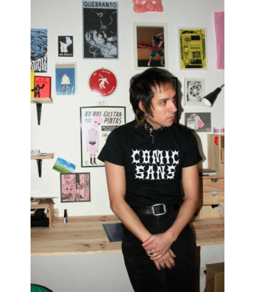 Camiseta Comic Sans - Sepulcro