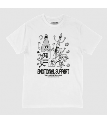 Camiseta Emotional Support - Sepulcro