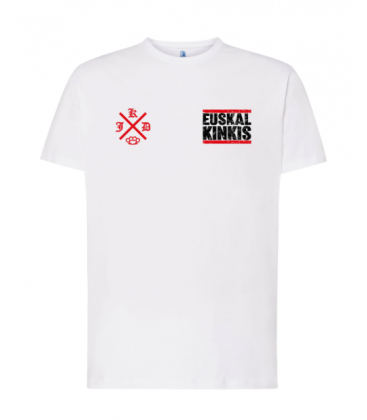 Camiseta EUSKAL KINKIS  Blanca - Euskal Kinkis