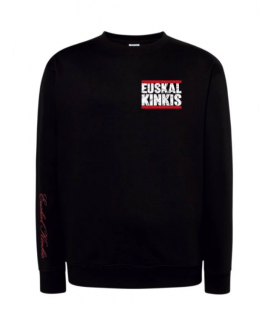 Basic Kinkis Sweatshirt Negra - Euskal Kinkis