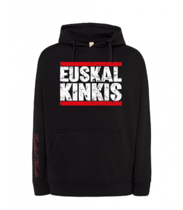 Basic Kinkis Hoodie Negra - Euskal Kinkis