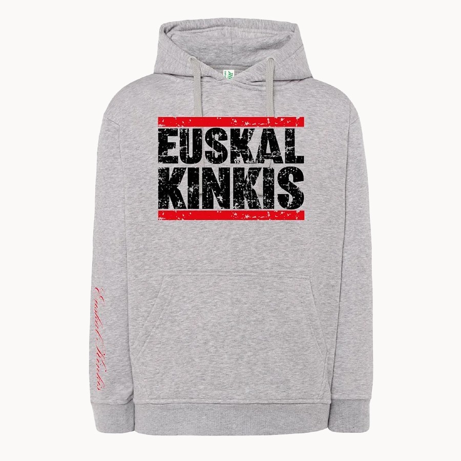 Basic Kinkis Hoodie Gris - Euskal Kinkis