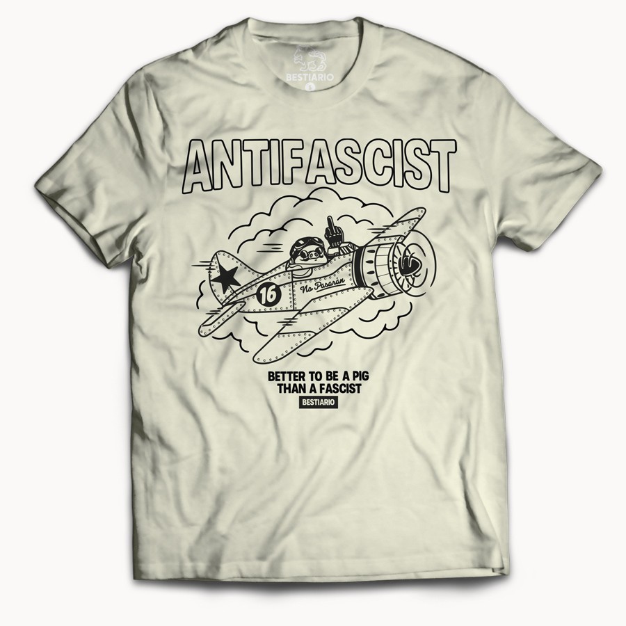 Camiseta Porko Rosso - We Resist