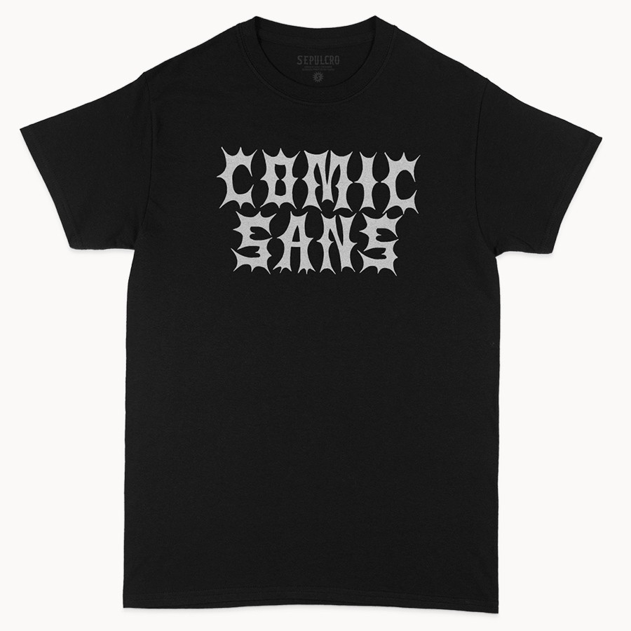 Camiseta Comic Sans - Sepulcro