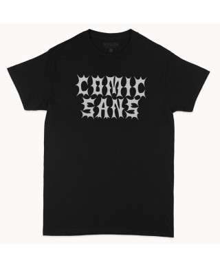 Camiseta Comic Sans - Sepulcro