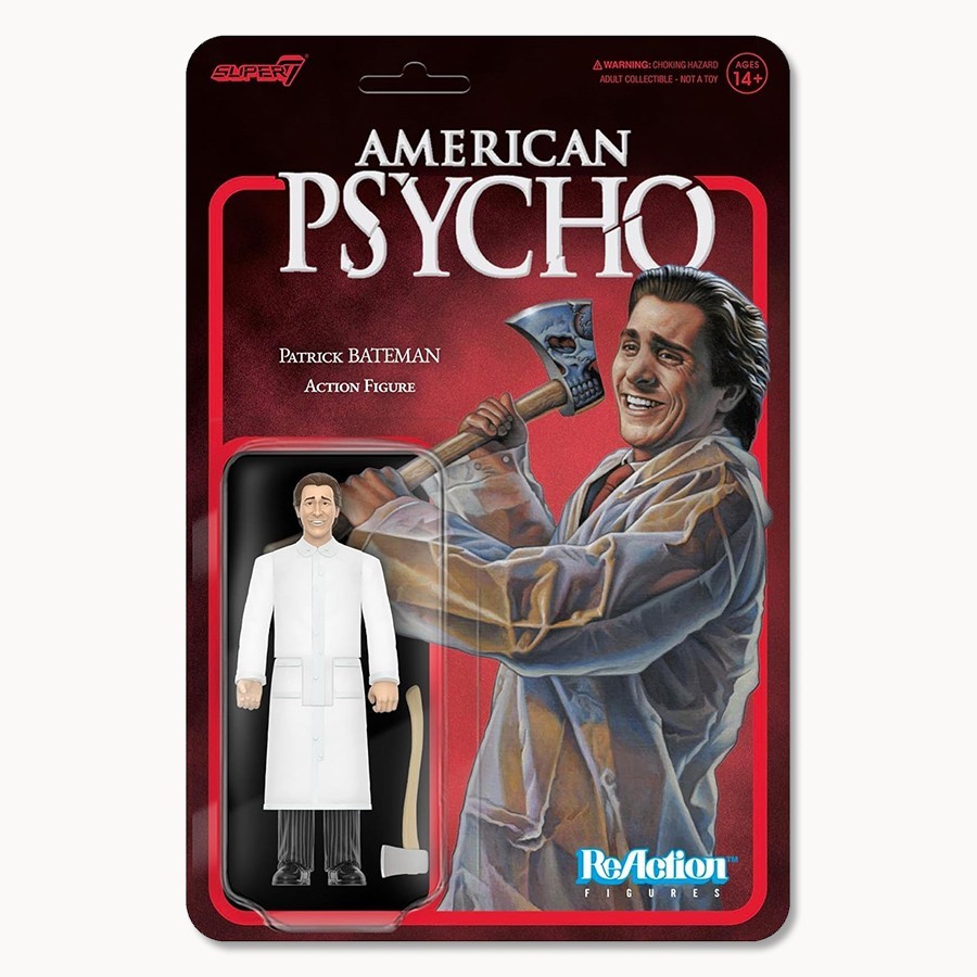 American Psyco - Patrick Bateman (Raincoat) - Super7