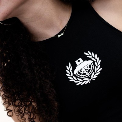 Crop Top Black SC - Sinners