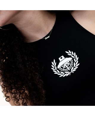 Crop Top Black SC - Sinners