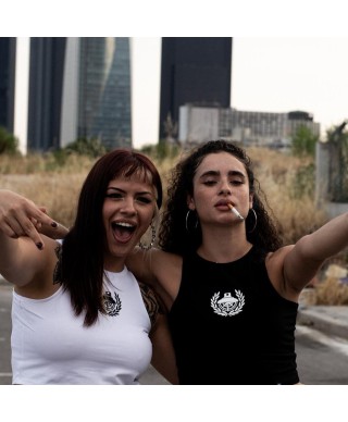 Crop Top Black SC - Sinners