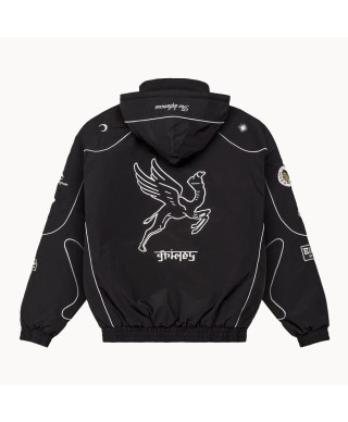 Abrigo Race War Black - Grimey