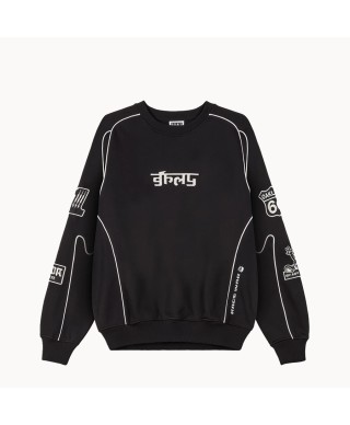 Sudadera Race War Black - Grimey