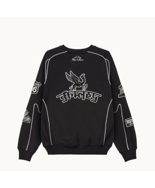 Sudadera Race War Black - Grimey