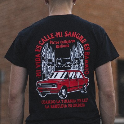 Camiseta Perros Callejeros x Bestiario