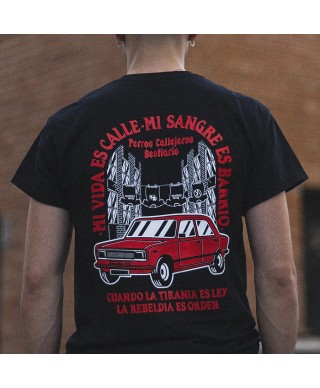 Camiseta Perros Callejeros x Bestiario