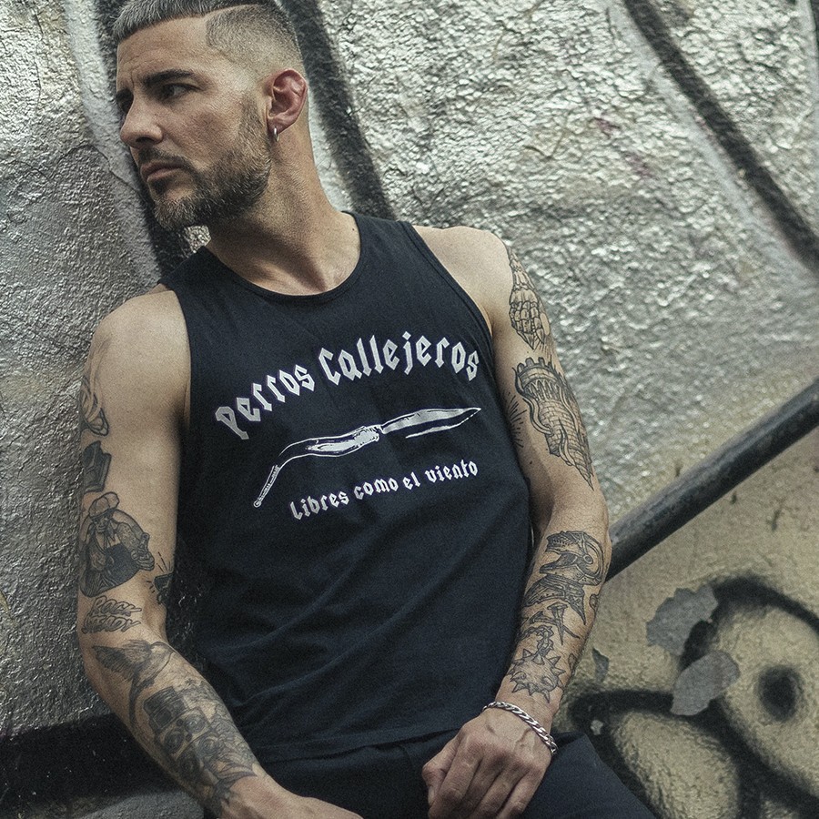 Camiseta tirantes Perros Callejeros