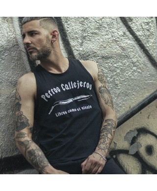 Camiseta tirantes Perros Callejeros