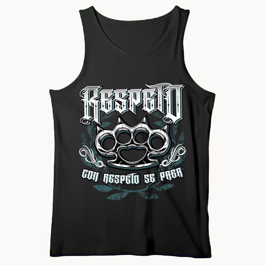 Camiseta tirantes RESPETO - Perros Callejeros