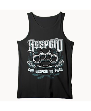 Camiseta tirantes RESPETO - Perros Callejeros