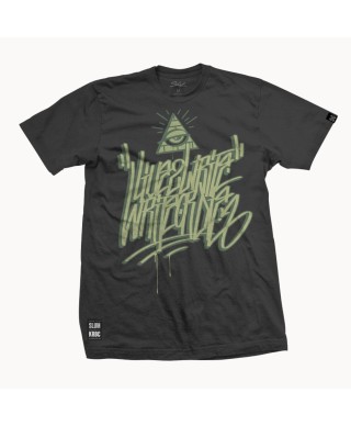 Camiseta Live to Write Black – Slum Wear