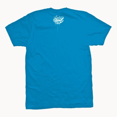 Camiseta Tag Atoll Blue / White – Slum Wear