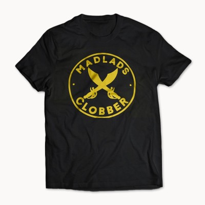 Camiseta Black and Yellow - Madlads Clobber