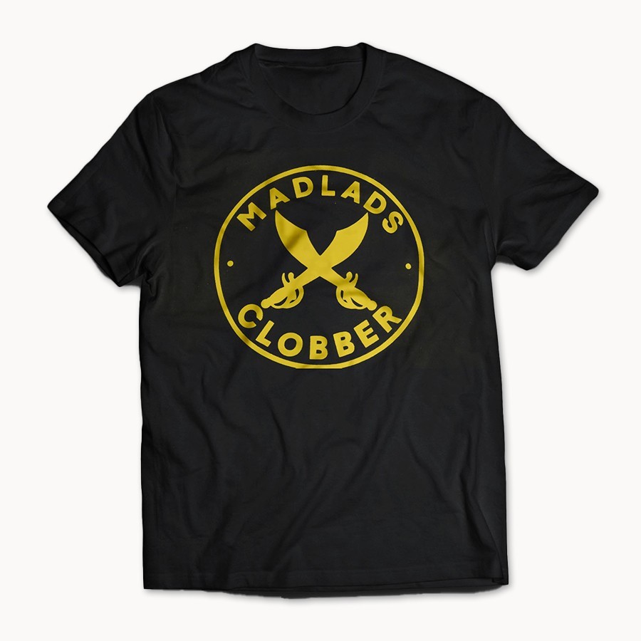 Camiseta Black and Yellow - Madlads Clobber