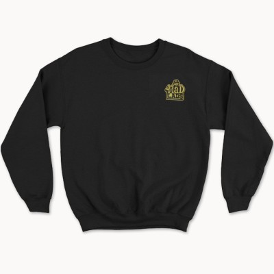 Black and Yellow Crewneck - Madlads Clobber
