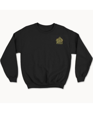 Black and Yellow Crewneck - Madlads Clobber