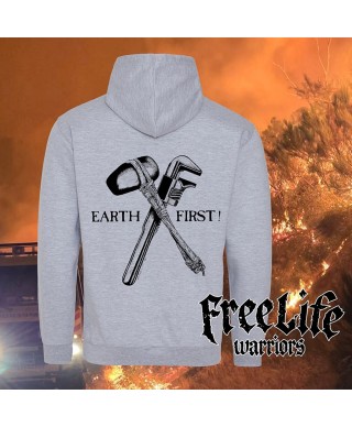 Hoodie Earth First - Freelife