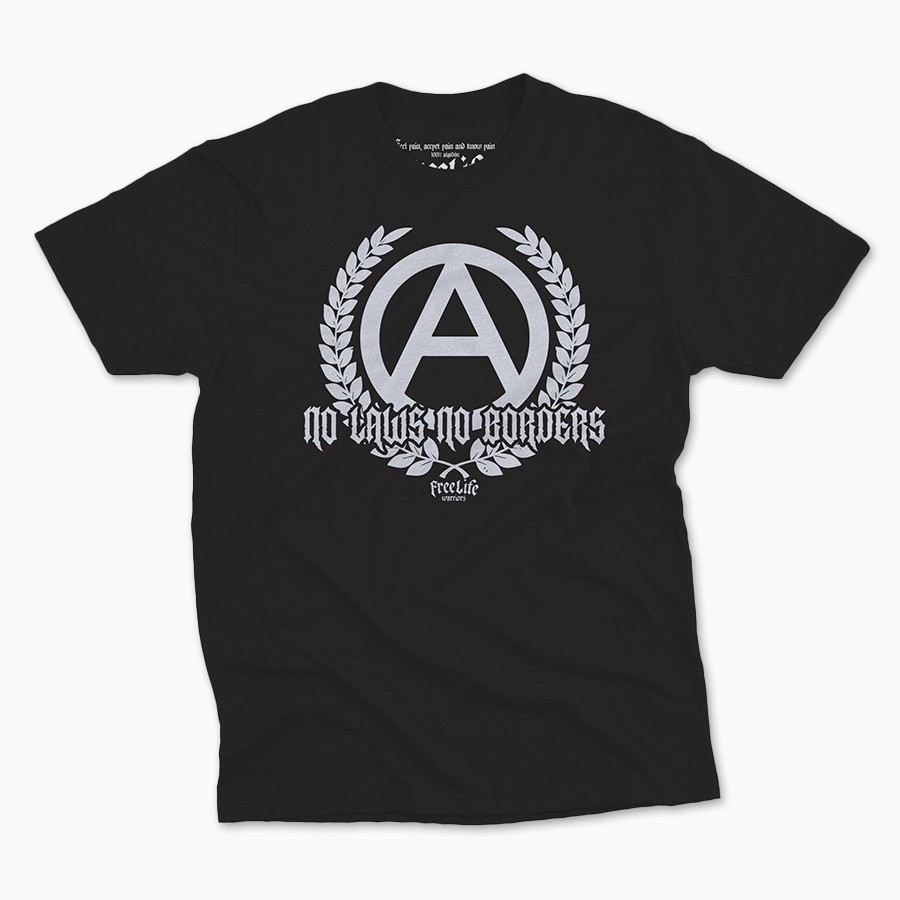 Camiseta No Laws No Borders - Freelife
