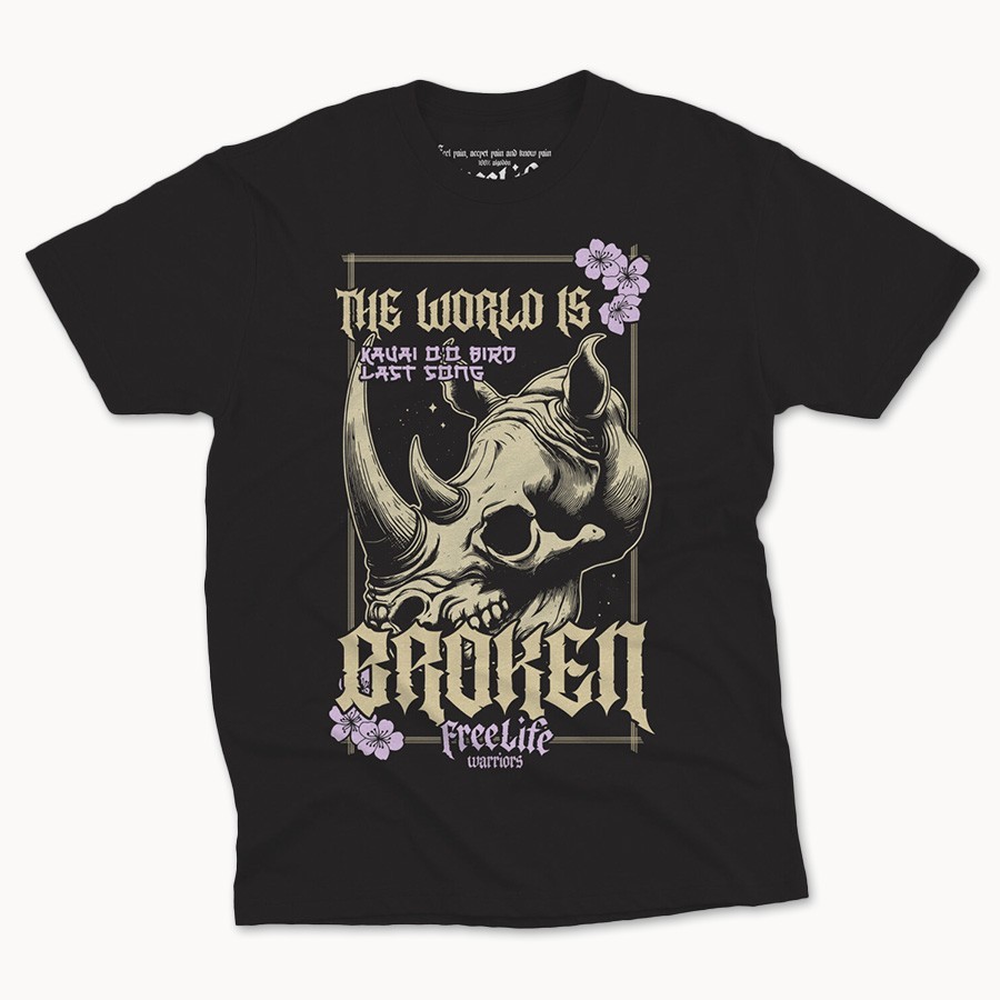 Camiseta The World Is Broken - Freelife