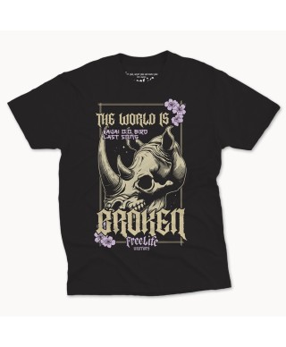 Camiseta The World Is Broken - Freelife