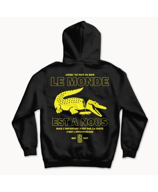 Hoodie Le Monde Est A Nous - We Resist