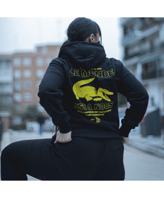 Hoodie Le Monde Est A Nous - We Resist