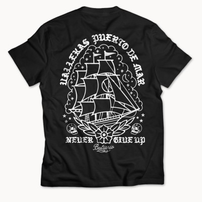 Camiseta Vallekas Puerto de Mar -We Resist